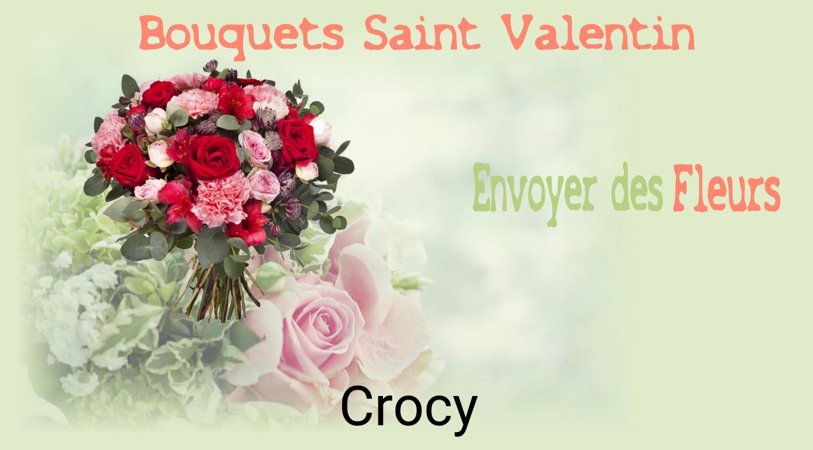 Roses de Saint-Valentin livrées à Crocy